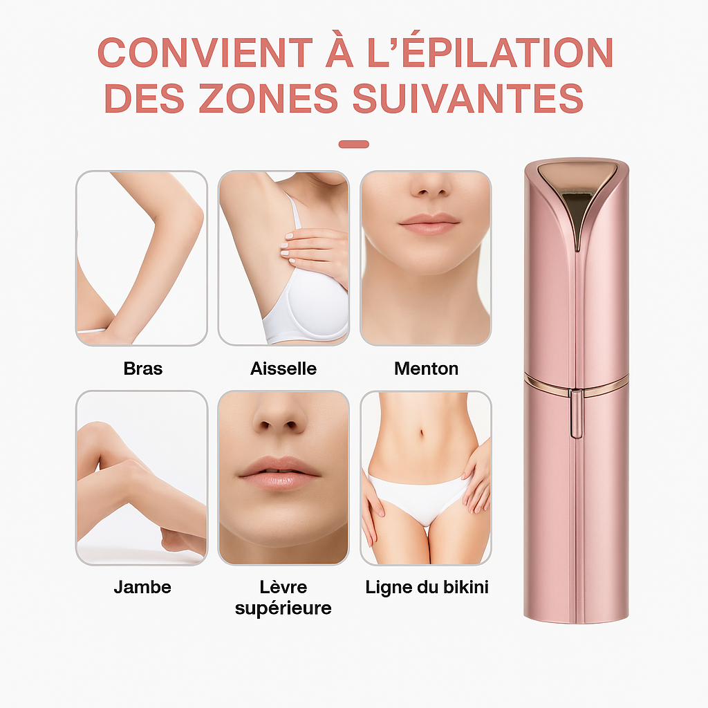 Pilev™ I Épilateur Élégant à Lèvre