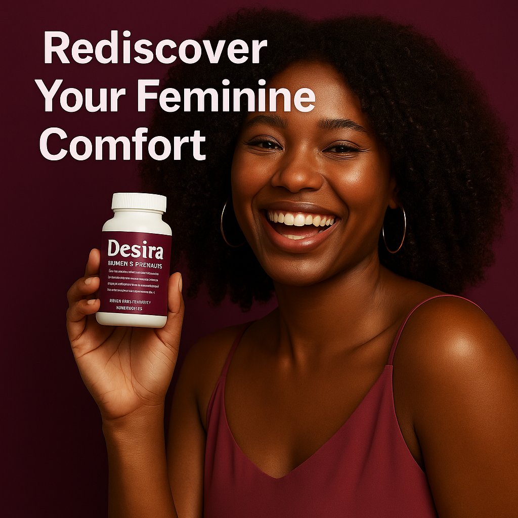 Desira™ the first 4-in-1Vaginal Microbiome Restorer designed to target every critical aspect of women’s intimate health.