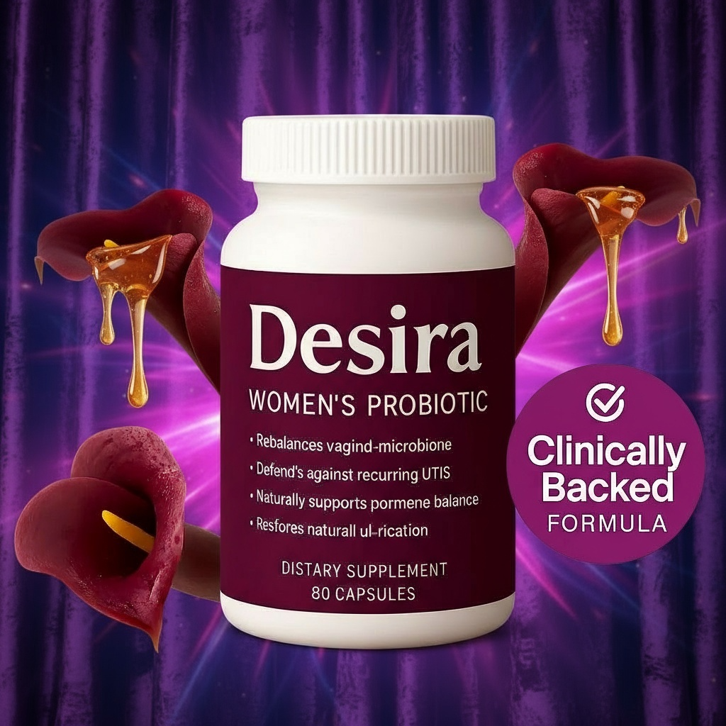 Desira™ the first 4-in-1Vaginal Microbiome Restorer designed to target every critical aspect of women’s intimate health.