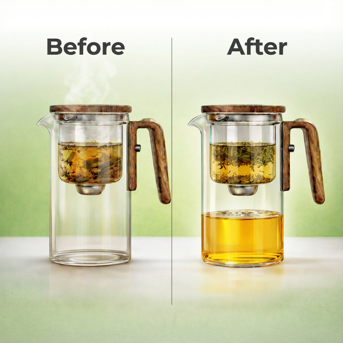 INFUSORA™ Teapot I Never Drink Bitter Tea Again.